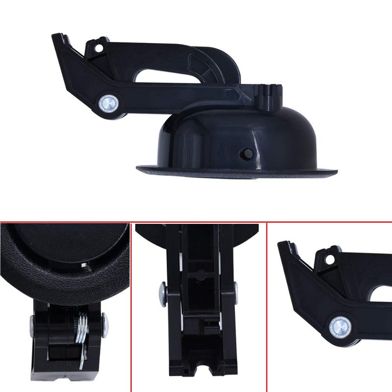 YOOGO Universal Recliner Release Pull Handle, Oval Plastic Sofa Chair Replacement Parts Without Cable Fits 3mm - Image 5